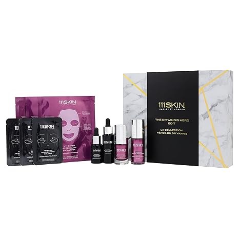 111SKIN Dr. Yannis Hero Edit | Gift Set of 6 Reparative and Intensive Products | NAC Y2 and Retinol Target Aging, Pores and Pigmentation | For Anti-Aging