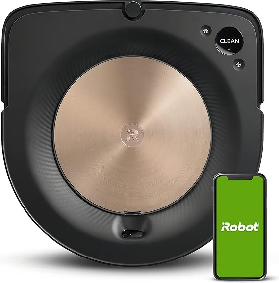 iRobot Roomba S9 (9150) Robot Vacuum - Wi-Fi Connectivity, Smart Mapping, Powerful Suction, Works with Alexa, Great for Pet Hair, Comes with Cleaning Base