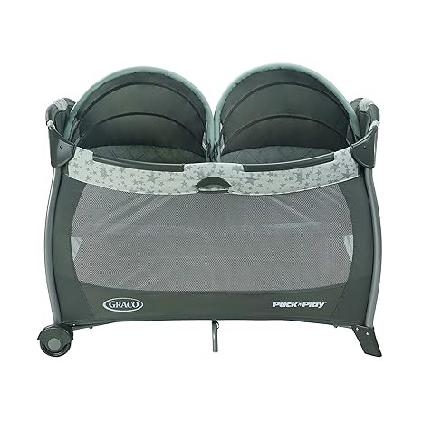 Graco Pack 'N Play Playard with Twins Bassinet, Oskar