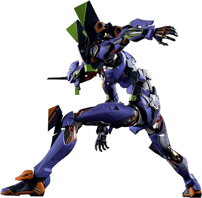 Bandai Tamashii Nations Metal Build Eva-01 Test Type "Neon Genesis Evangelion" Action Figure