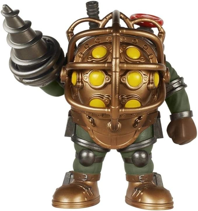 Funko POP Games: Bioshock - Big Daddy 6" Action Figure,Multi-colored